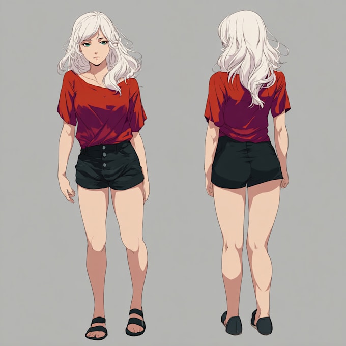 illustrate your anime or roleplaying character oc