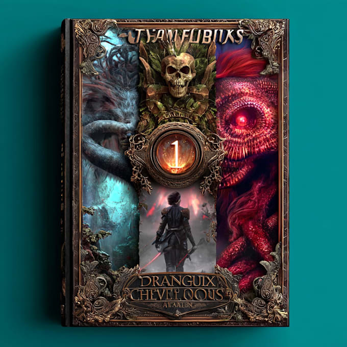 illustrate fantasy book covers and ebook covers
