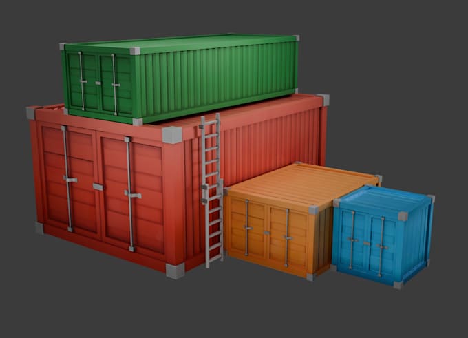 model and texture assets of game props