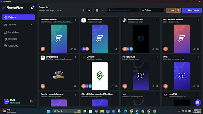 build a flutter flow app, flutterflow low code app developer, flutter flow