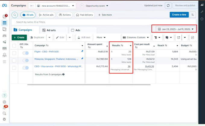 setup and run facebook lead generation ads, fb meta ads campaign