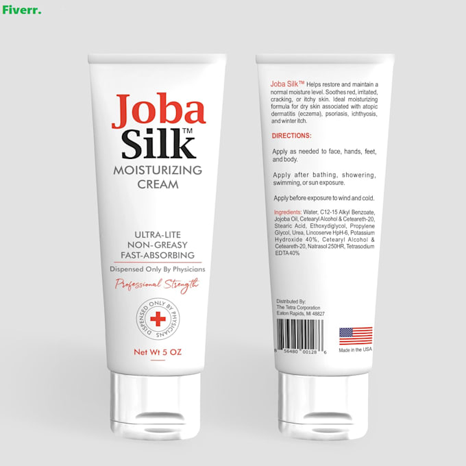 design minimalist cosmetic and supplement label packaging
