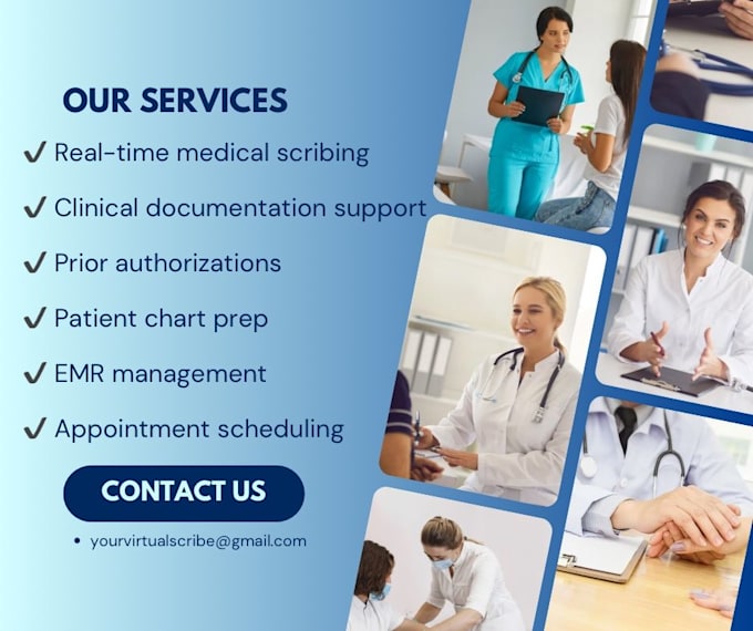 be your virtual medical assistant and scribe