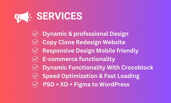 copy, clone, duplicate or redesign any website into wordpress elementor