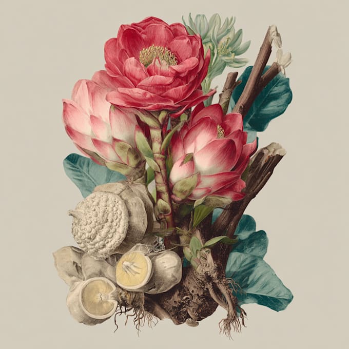 paint watercolour botanical illustration