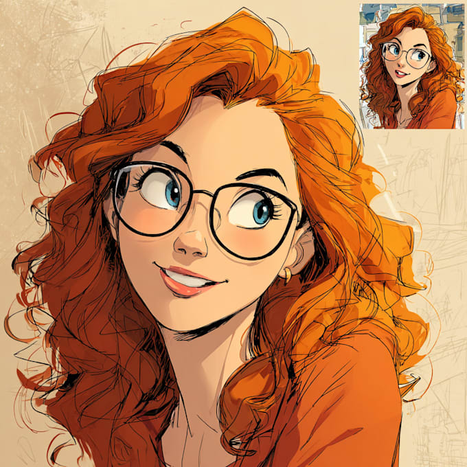 draw comic book cartoon and custom illustration digital art