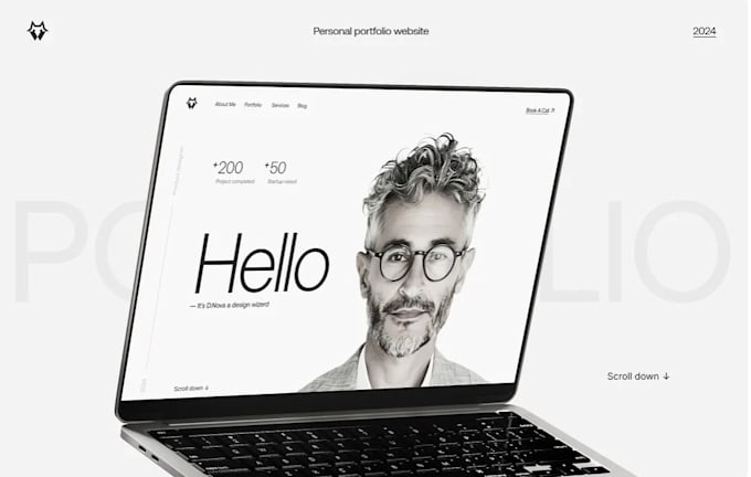 build personal portfolio, CV, resume, business wordpress website