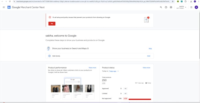 fix google merchant center suspension and get approval