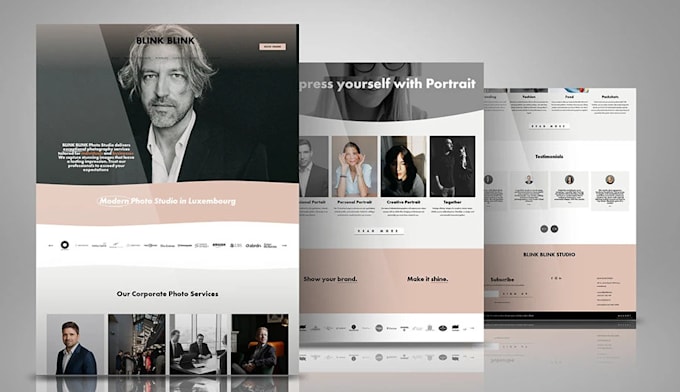 build a squarespace photography website, wix photography website