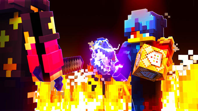 create professional minecraft smp thumbnails