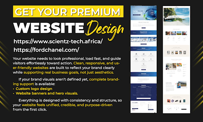 design or revamp responsive business, blog or ecommerce wordpress website