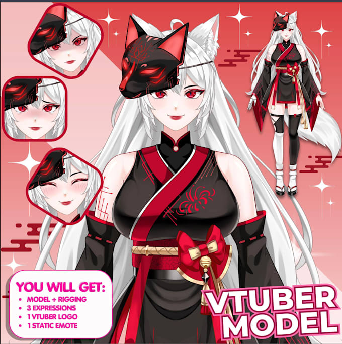craft vtuber model, live 2d vtuber model, 2d vtuber model, live2d model
