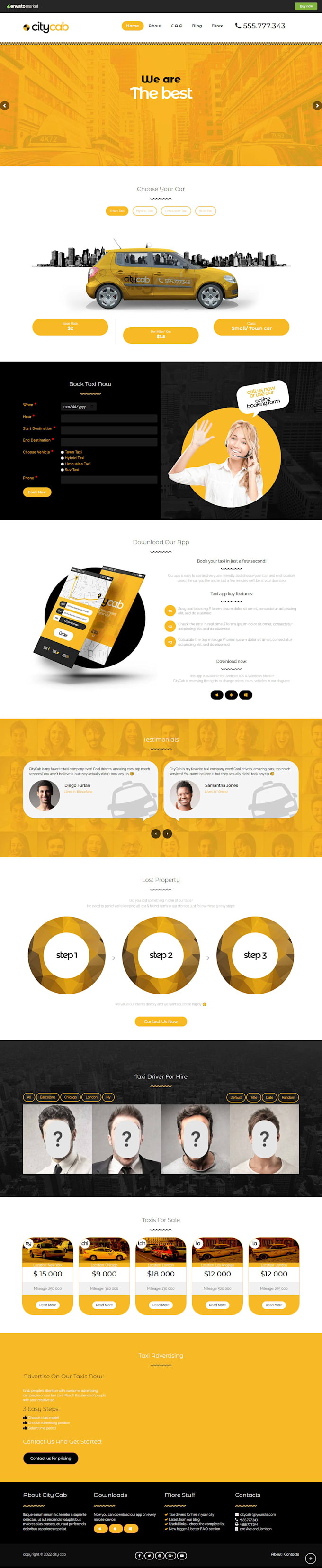 design a job hiring, recruitment, consultancy and staffing site