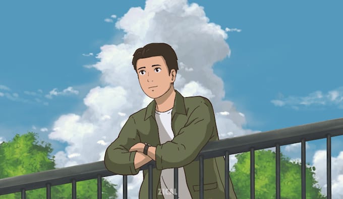 draw cozy lofi anime illustrations
