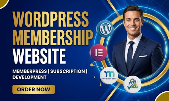 build wordpress or wix membership website, subscription website and lms website
