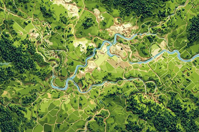 map illustration vector illustration vector map