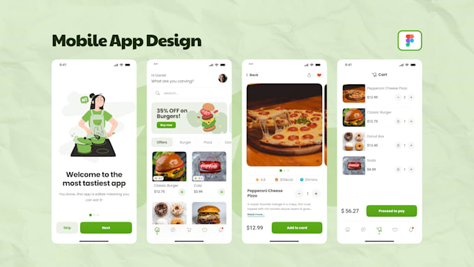 Design stunning mobile app ui in figma for ios and android by ...