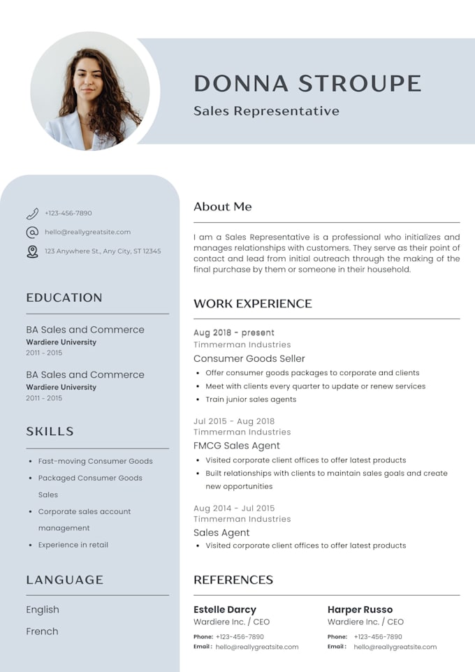 refine your college resume or grad school CV