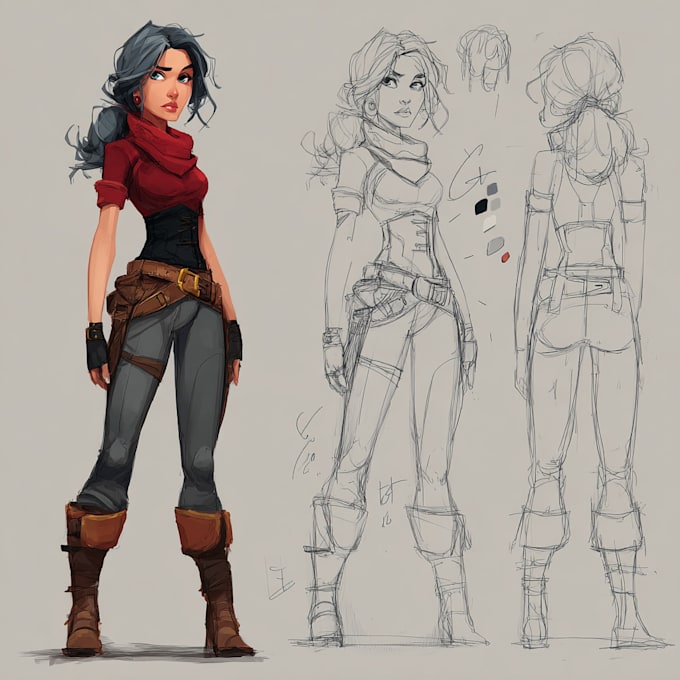 create character design concept art