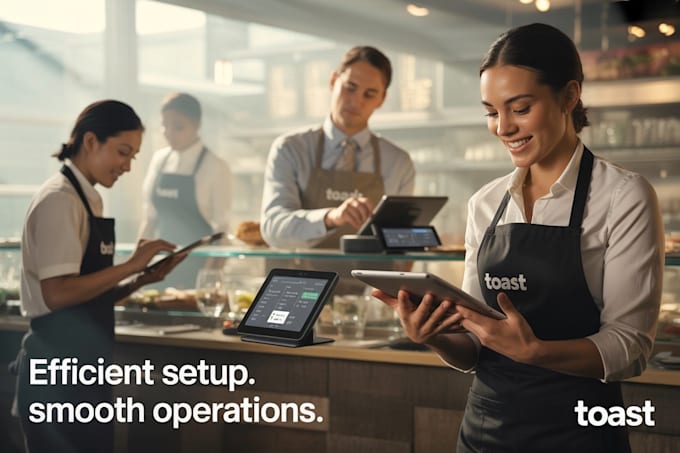 toast pos setup install menu upload restaurant system configuration printer
