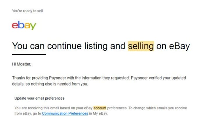 create ebay account, seller account, store setup, ebay listing for any country