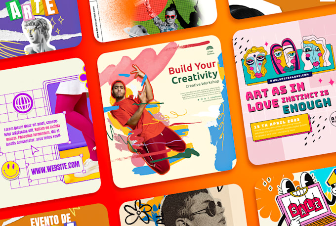 create an editable instagram carousel using canva