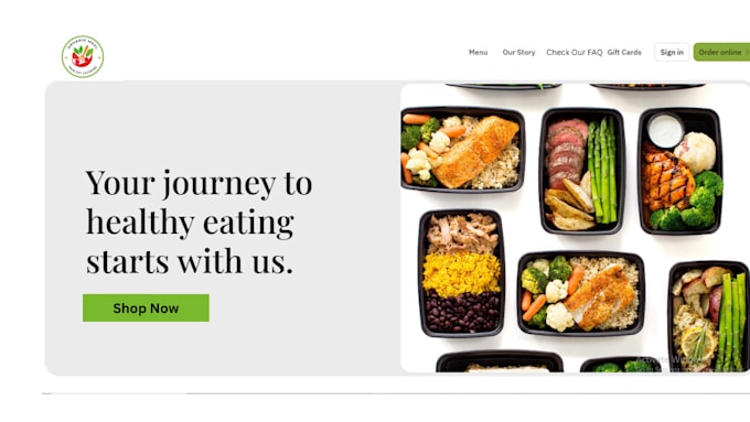 Design a stunning snack box subscription shopify store meal prep ...
