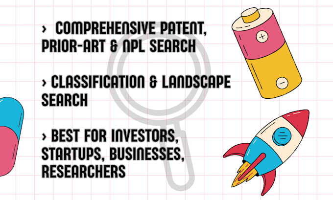 perform a comprehensive global patent and prior art search