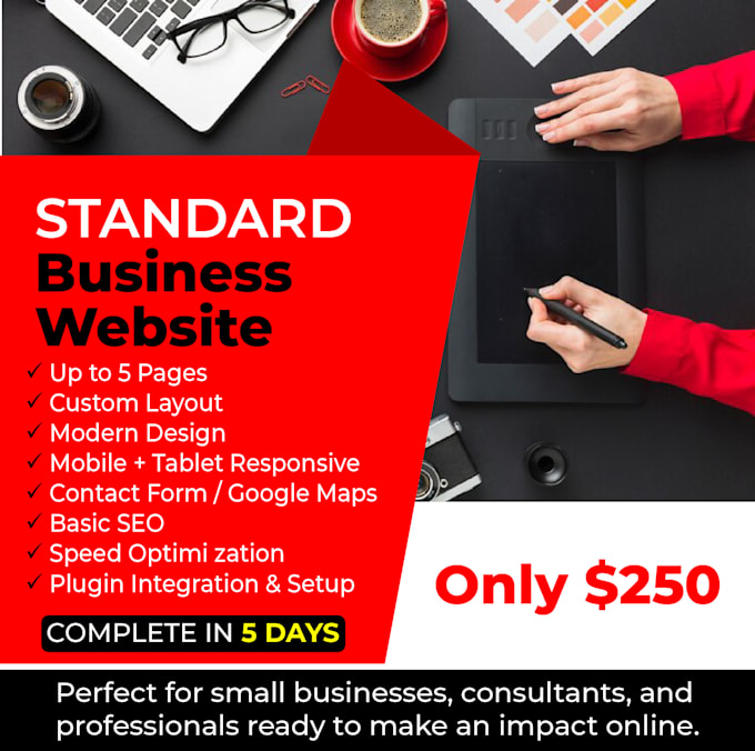 design perfect modern wordpress website