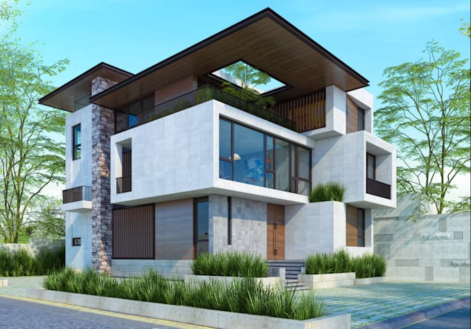redesign villa exterior,apartment render,cgi landscape,facade,warehouse interior