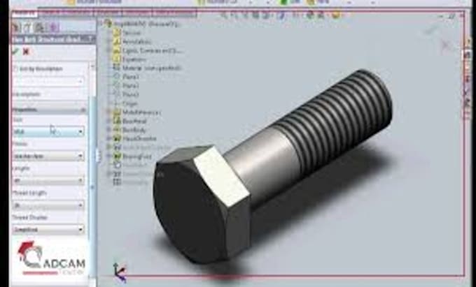do 3d cad design and mechanical 3d model using solidworks