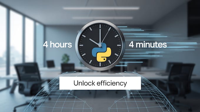 create python automation scripts to save you over 10 hours weekly