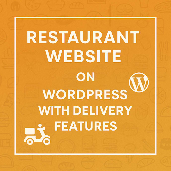 create a fast responsive wordpress restaurant website with online ordering