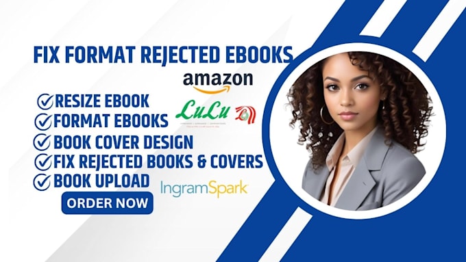 fix rejected format resize edit book cover kindle ebook for lulu kdp upload