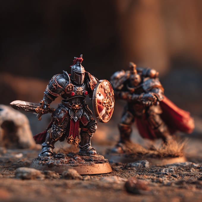 paint your warhammer 40k, board game or dnd miniatures