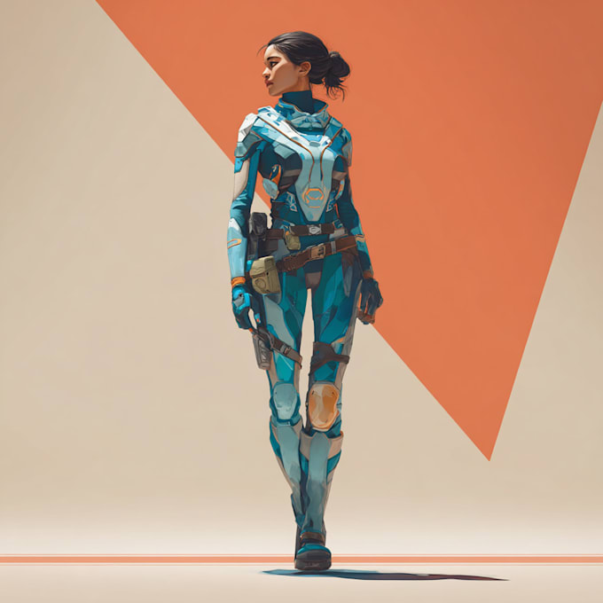 make your star wars sci fi character art