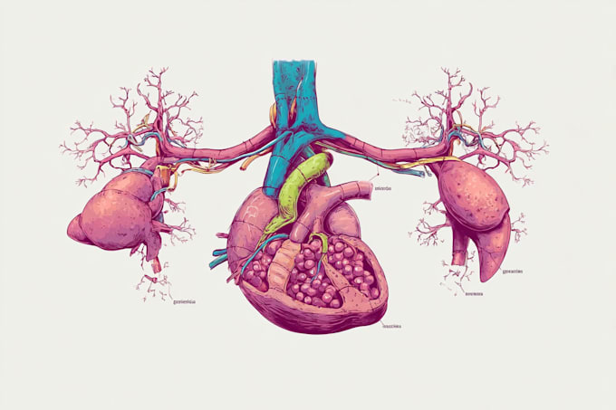 make scientific and medical illustrations for you