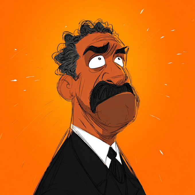 unique political cartoon and portrait caricature for you