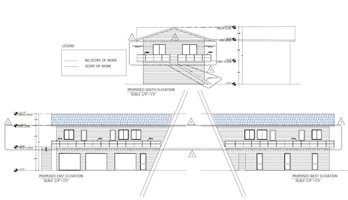 do USA drawings of residential projects
