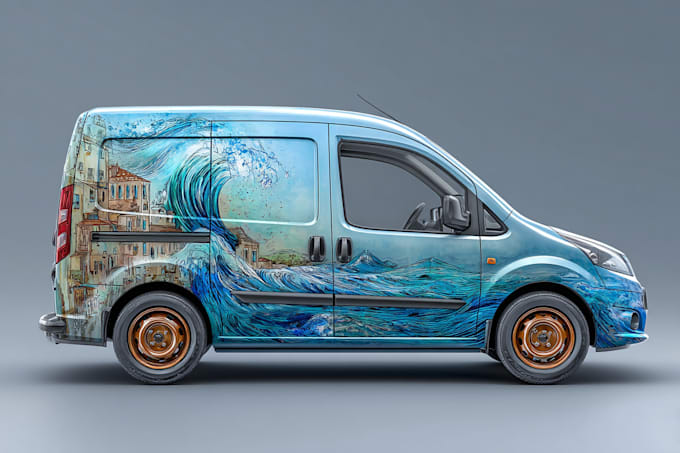 design a platinum quality vehicle wrap