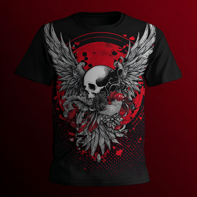 design custom merch t shirt graphics and merchandise designs