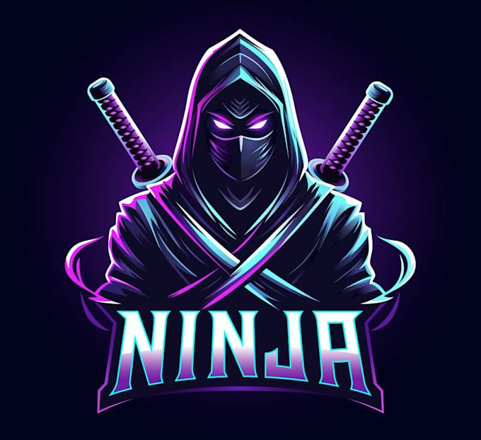 design professional initials gaming logo