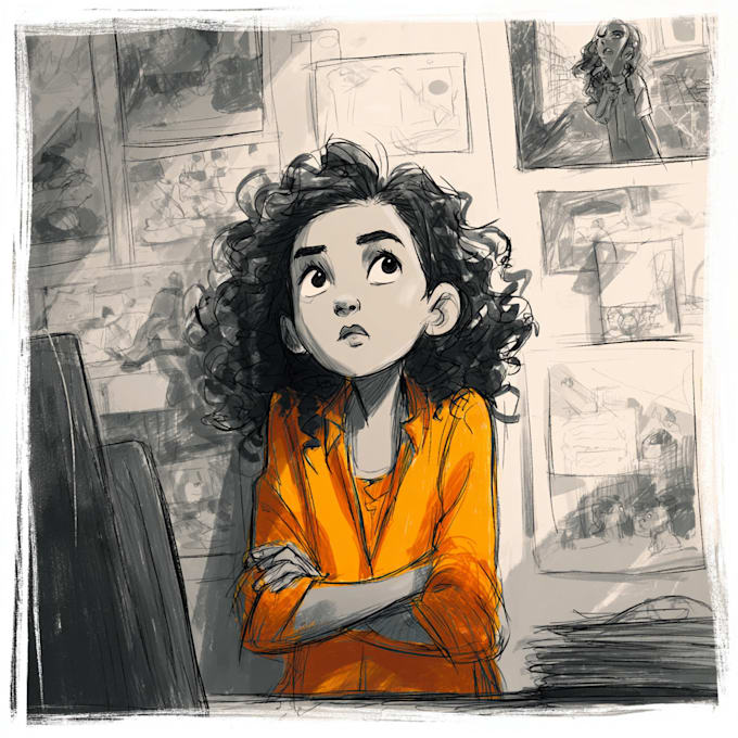 comic book artist illustrate storyboard