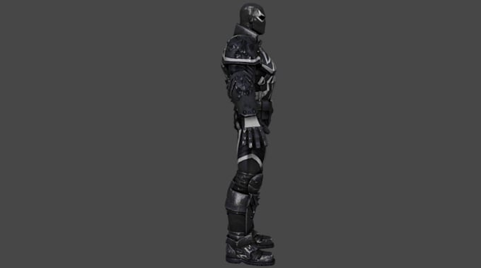 game ready flash thompson venom low poly 3d model,pbr textures,fantasy character