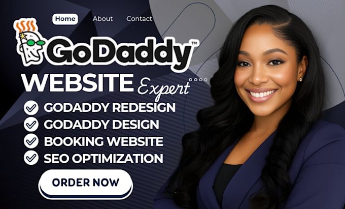 develop godaddy website design godaddy website redesign godaddy website design