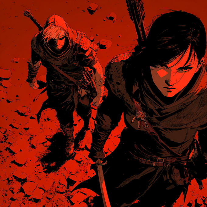 draw graphic novel comic book illustration