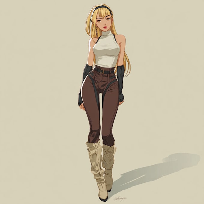 draw anime, manga or game characters
