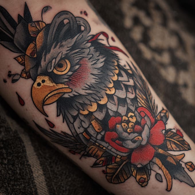 make a american traditional tattoo design by request