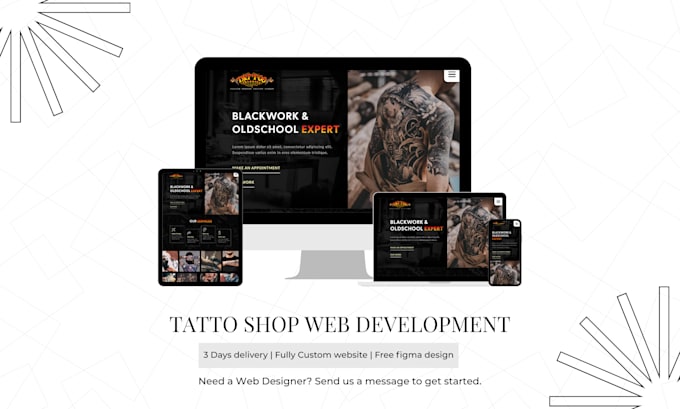 design and develop clean professional wordpress website