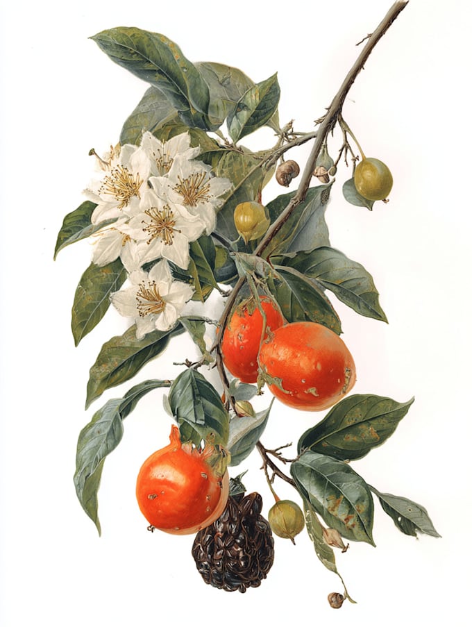 make botanical product illustration